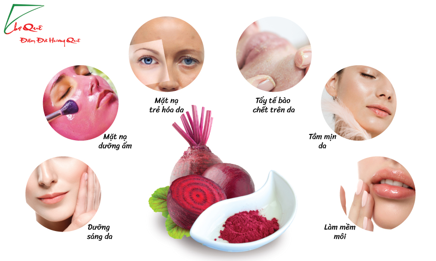 bột củ dền đỏ nguyên chất